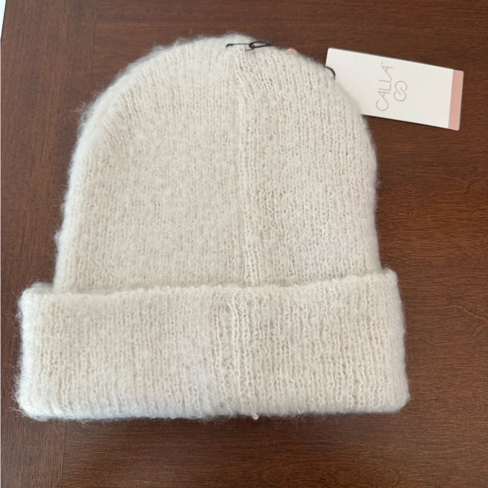 NWT Calia Luxe Beanie in Ivory